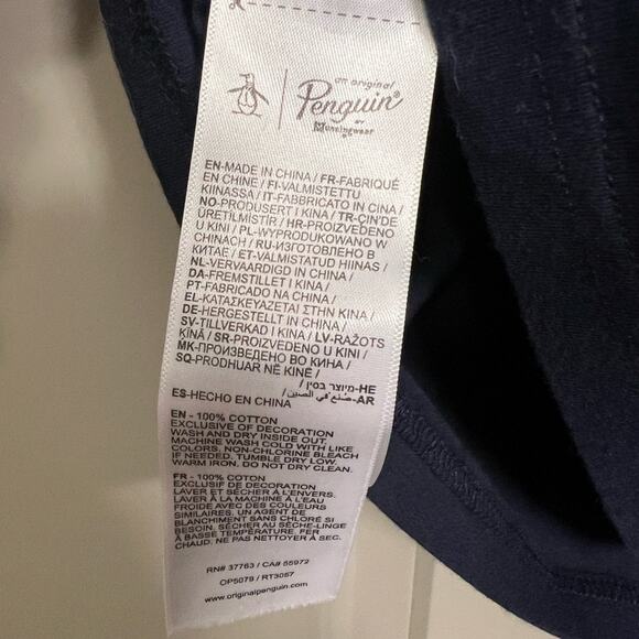 Original Penguin Men's Leaf Print Fill T-Shirt - Large - Picture 6 of 6